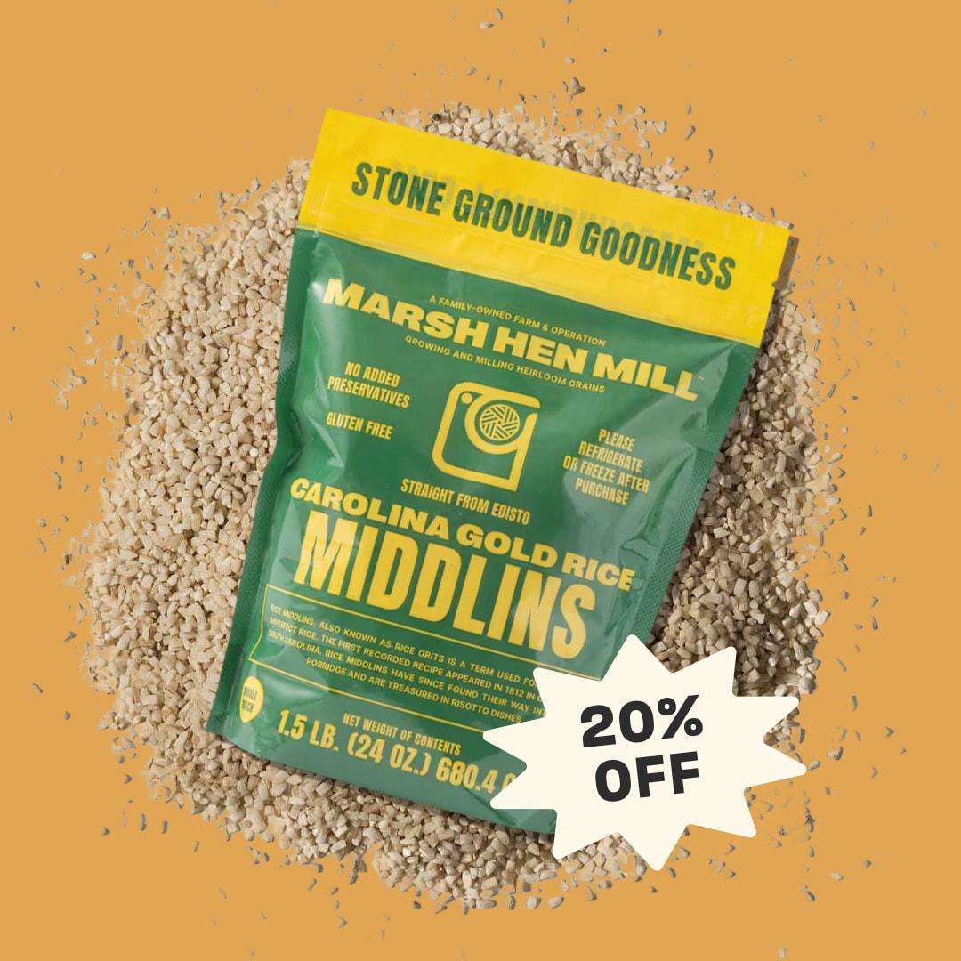 20% Off Marsh Hen Mill Broken Brown Rice