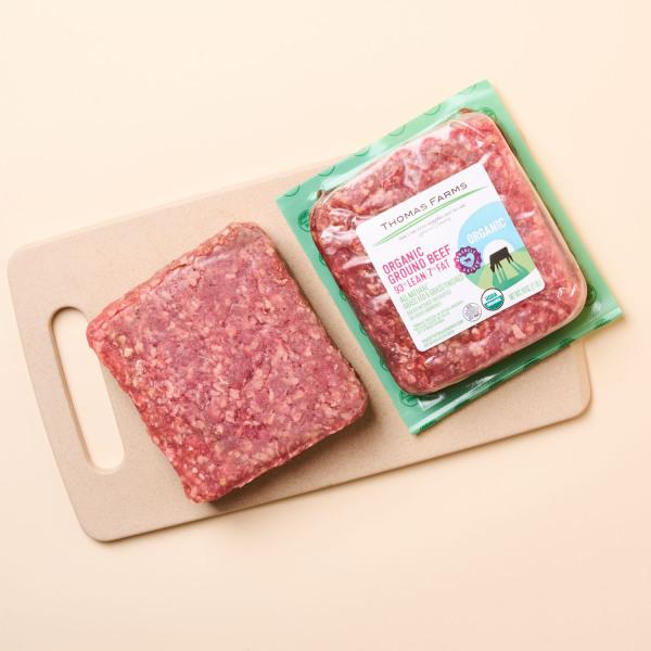 Organic Ground Beef, Grass-Fed, 93% Lean, 16 Oz (1 Lb)