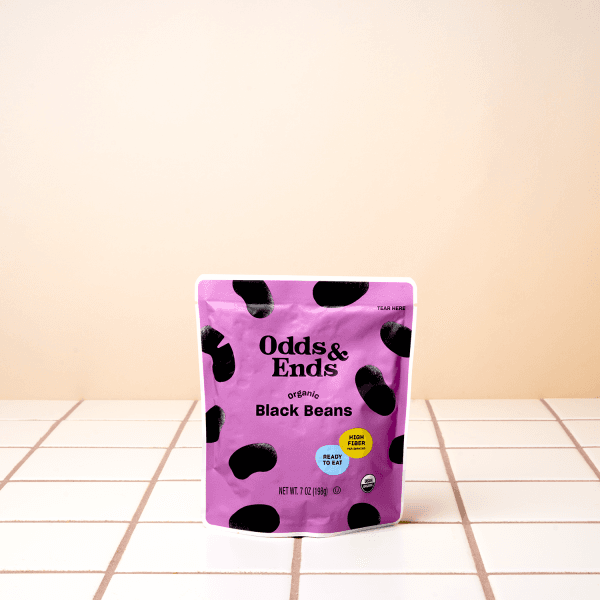 Organic Black Beans, Ready To Eat, 7 Oz