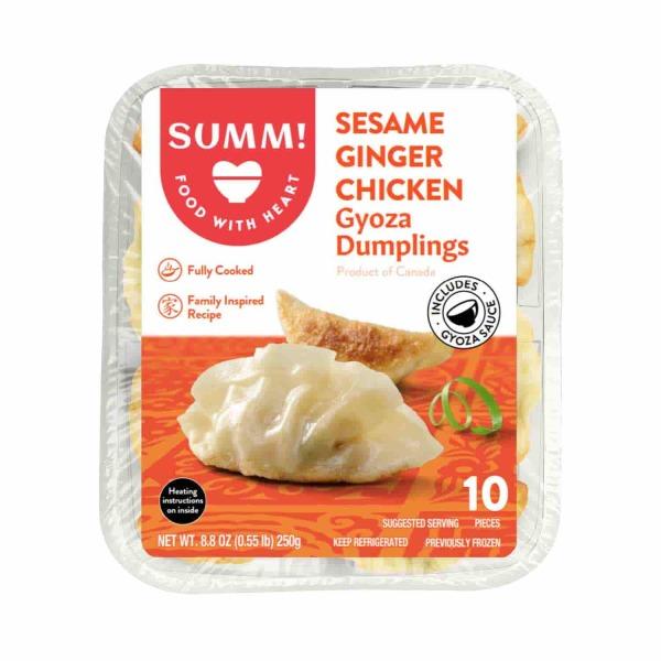 Gyoza Dumplings, Sesame Ginger Chicken, 8.8 Oz