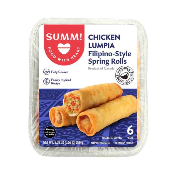 Spring Rolls, Filipino-Style Chicken Lumpia, 9.38 Oz