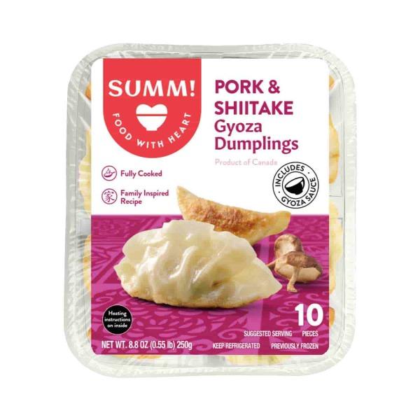 Gyoza Dumplings, Pork & Shiitake Mushroom, 8.8 Oz