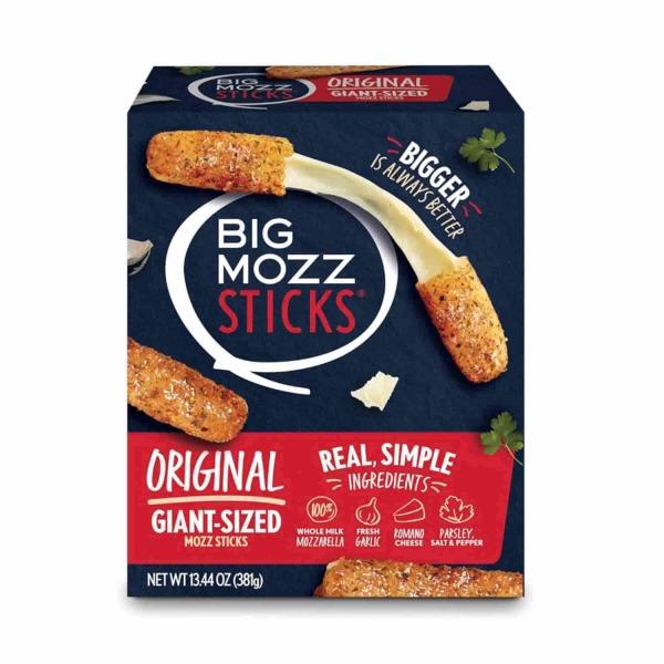 Giant Mozzarella Sticks, Original, 13 Oz