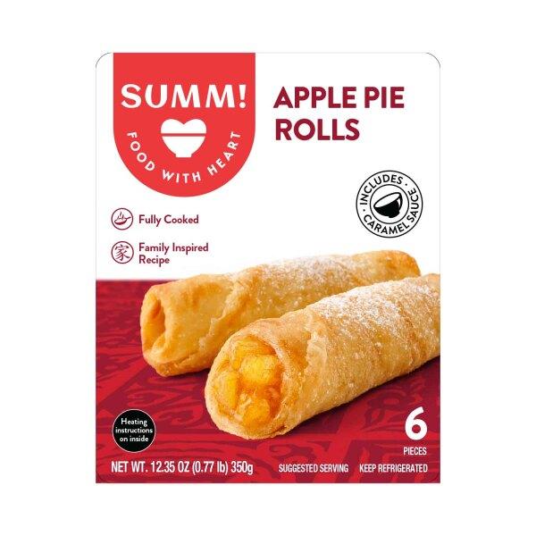 Apple Pie Rolls With Caramel Sauce, 12.35 Oz