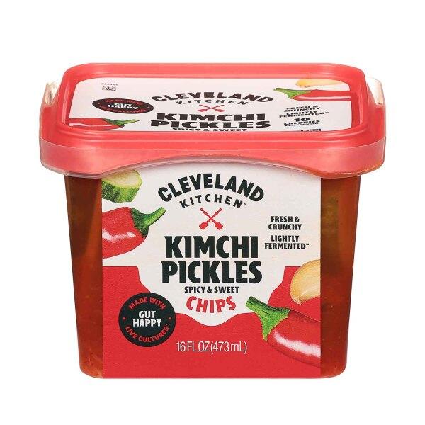 Kimchi Pickle Chips, 16 Oz
