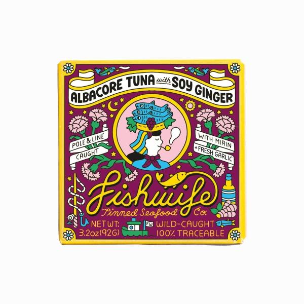 Albacore Tuna With Soy Ginger, 3.2 Oz