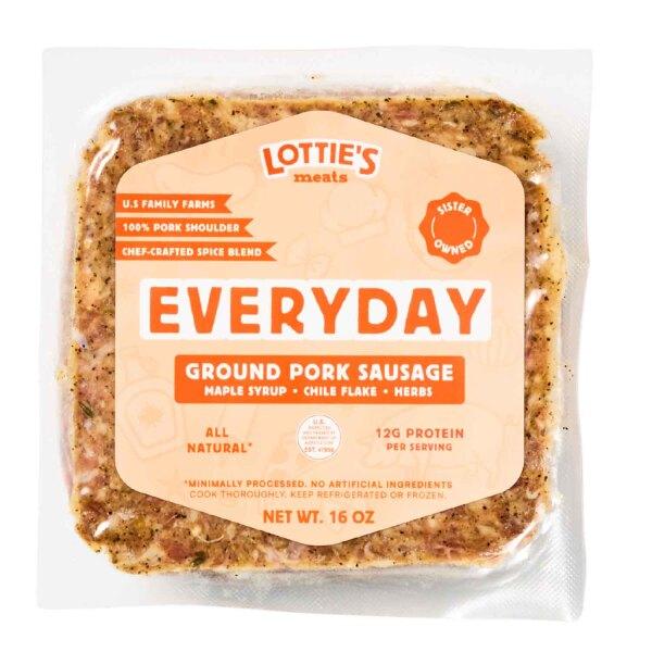 Ground Pork Sausage, Everyday, 16 Oz