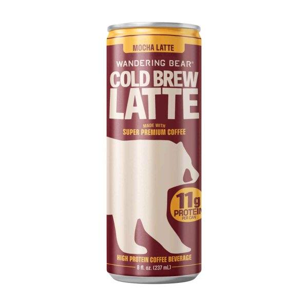 High-Protein Cold Brew Latte, Mocha, 8 Fl Oz