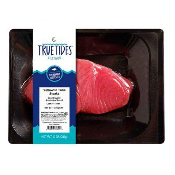 Yellowtail Tuna Steaks, 12 Oz