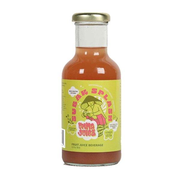 Prebiotic Electrolyte Juice, Subak Spash With Watermelon Raspberry Juice, 10.5 Fl Oz