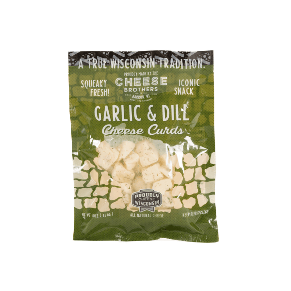 Cheese Curds, Garlic Dill, 6 Oz