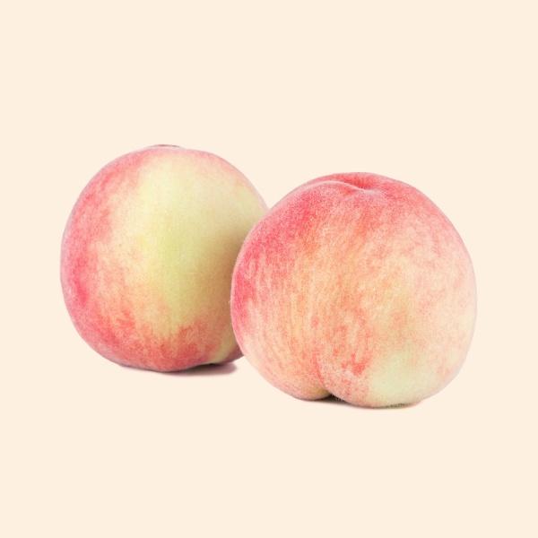 White Peaches, 2 Ct