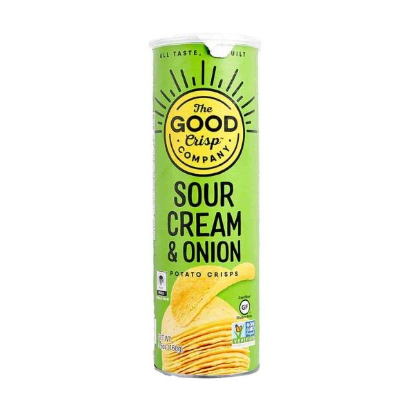 Sour Cream and Onion Potato Crisps, 5.6 Oz