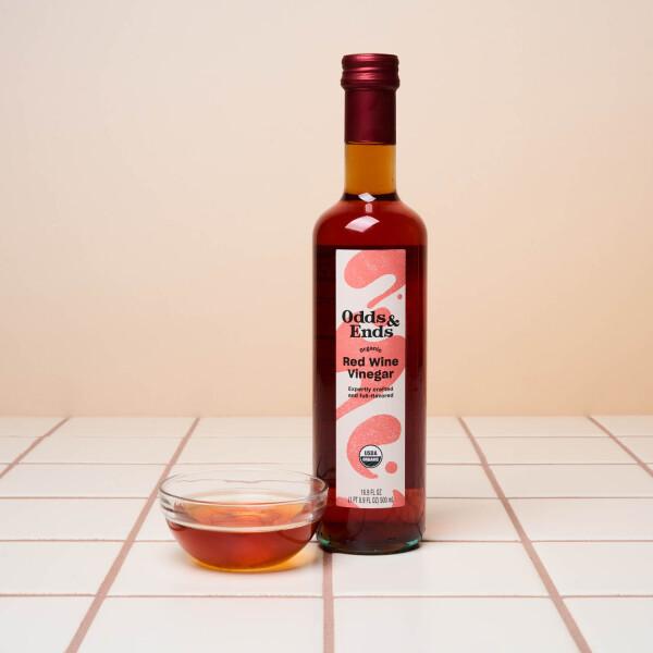 Organic Red Wine Vinegar, 16.9 Fl Oz