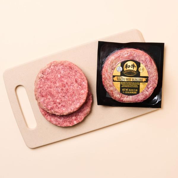 Wagyu Beef Patties, 16 Oz (1 Lb)