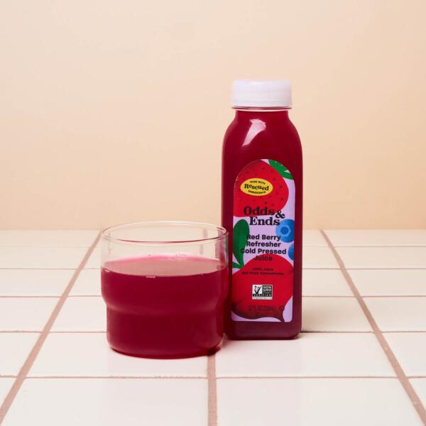 Cold Pressed Juice, Red Berry Refresher, 12 Fl Oz