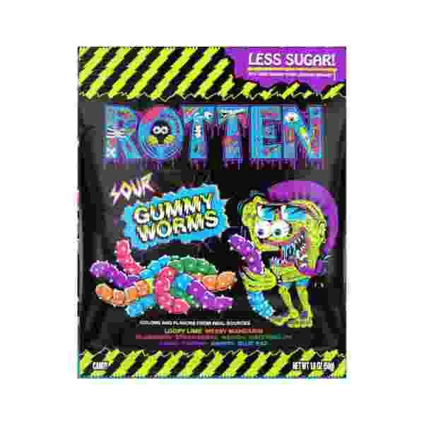 Gummy Worms, Sour, 1.8 Oz